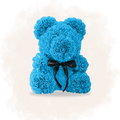Ours en Rose 25cm - Bleu