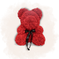 Ours en Rose 40cm - Rouge