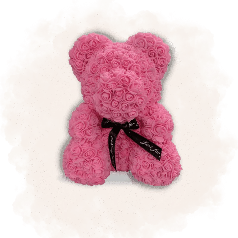 Ours en Rose 25cm - Rose